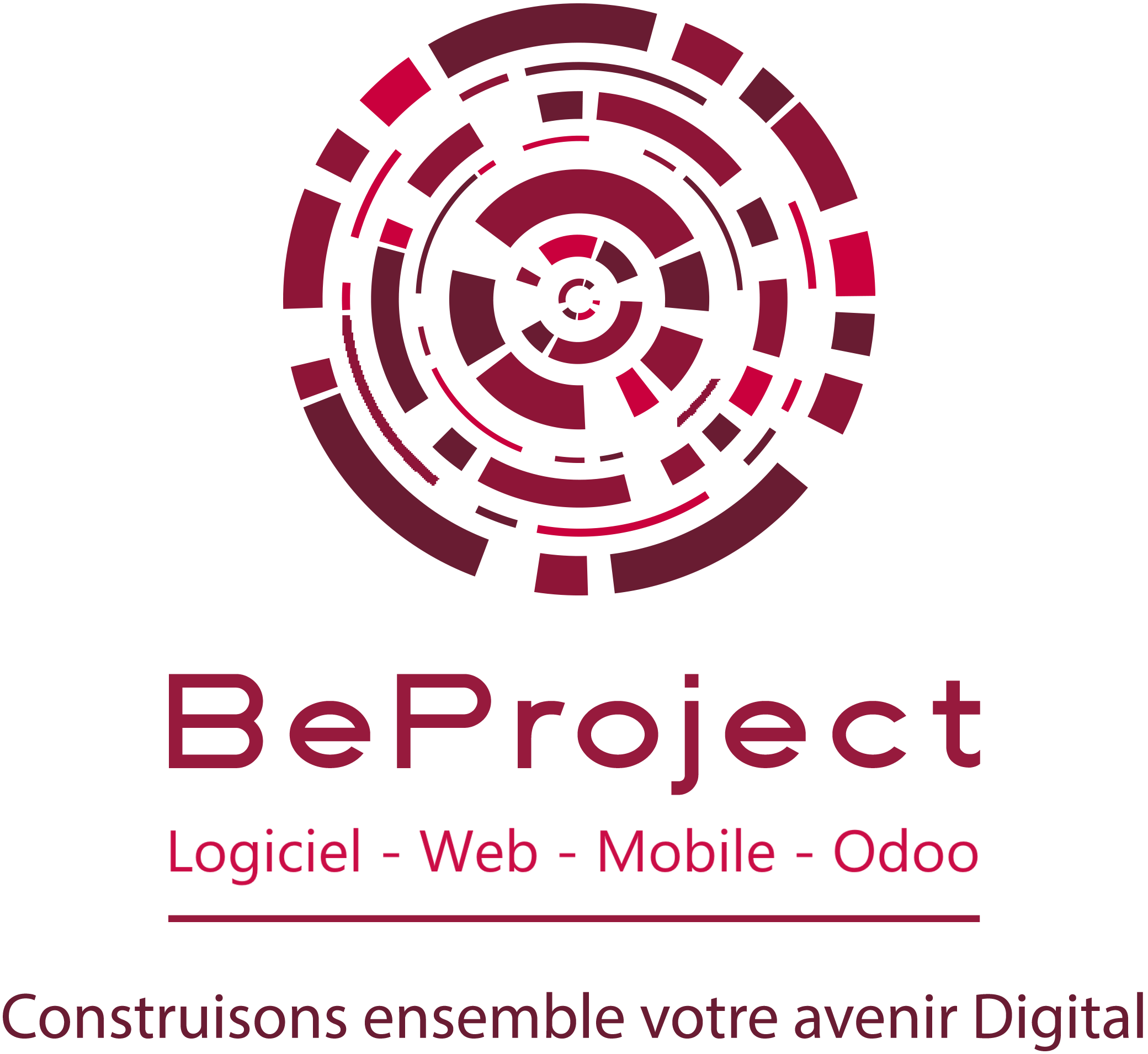Logo BeProject - Logiciel - Web - Mobile - Odoo